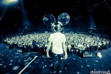 DeadMau5 Getting ready for a big show